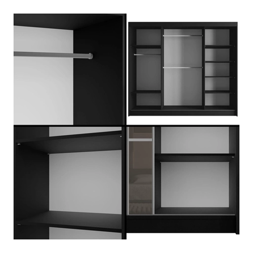 Bild von ALTDECOR Schiebetürenschrank PEKA3