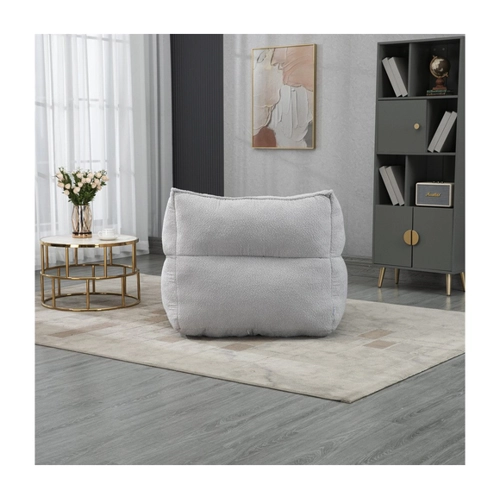 Bild von XDeer Bequemer Boucle Sitzsack Stuhl für Erwachsene und Kinder