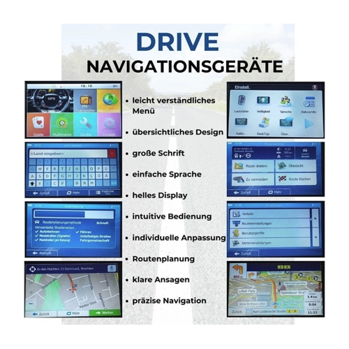 Bild von GABITECH 7 Zoll Navigationsgerät DRIVE 7BT im Test
