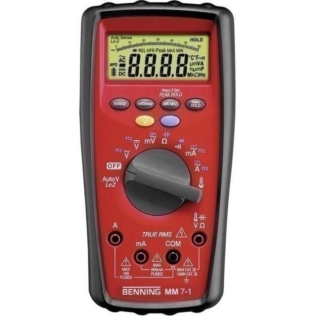 Bild von Umfassender Testbericht: Benning Digital-Multimeter MM 7-1