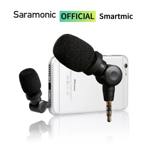 Bild von Saramonic SmartMic 3.5mm TRRS Mikrofon – Für klare Aufnahmen unterwegs