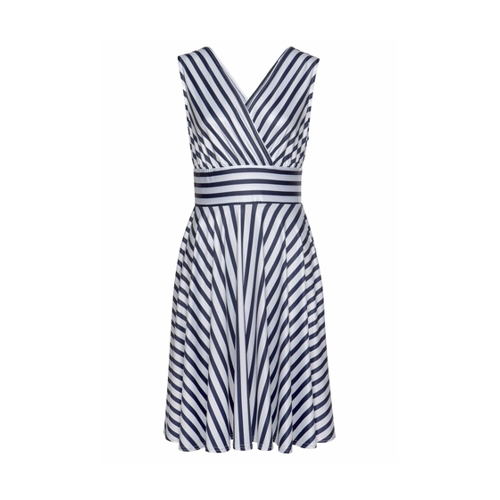 Bild von LASCANA Kleid Blau Basic für Damen - 36, LASCANA Sommerkleid mit Streifenprint