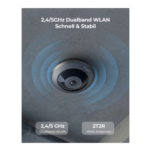Bild von Reolink Überwachungskamera 6MP 360° Panorama - Die smarte Fisheye-Kamera für Ihr Zuhause