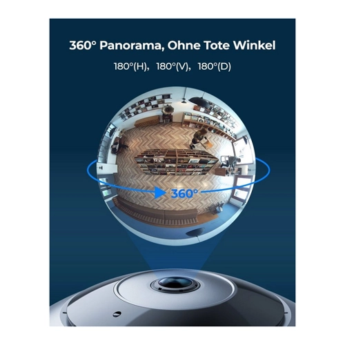 Bild von Reolink Überwachungskamera FE-Wifi 6MP (Bewegungserkennung, Personenerkennung, 2-Wege-Audio, 360° Pan, 2,4/5 GHz)
