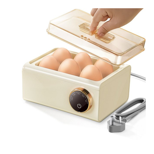 Bild von ibettertec Eierkocher für 1 bis 6 Eier elektrisch aus Edelstahl 500W