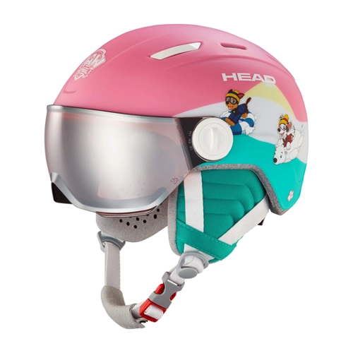 Bild von Head Kinder Helm MAJA Visor PAW – Ein sicherer Begleiter für kleine Wintersportfans