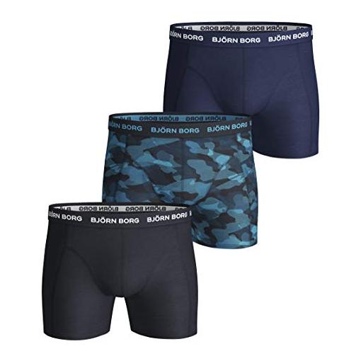 Bild von Björn Borg Shadeline Sammy Boxer Short 3er Pack Herren in blau, Größe: S