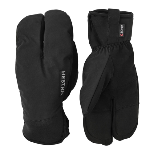 Bild von Hestra CZone Mistral Split Mitt 3 schwarz – Vielseitige Handschuhe für Winterabenteuer