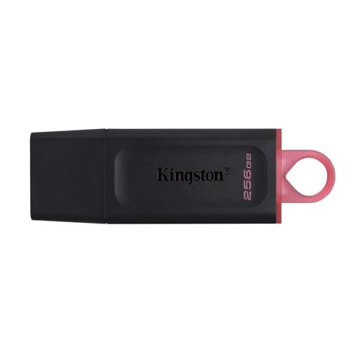 Bild von Kingston DataTraveler Exodia DTX/256GB USB-Stick 3.2 Gen 1 - mit Schutzkappe und Schlüsselring in mehreren Farben, schwarz