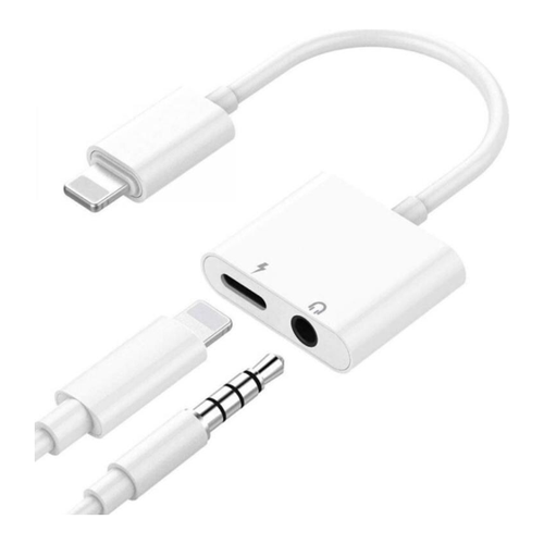 Bild von JTI Splitter - 1x Lightning und 1x 3,5 mm Aux Adapter