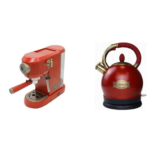 Bild von Kaiser Küchengeräte Espressomaschine KA 2005 RotEm – Ein Klassiker für Kaffeeliebhaber
