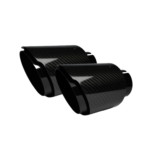 Bild von Universal Car Carbon Fibre Tail Throat - Ein stilvolles Upgrade für Ihr Fahrzeug