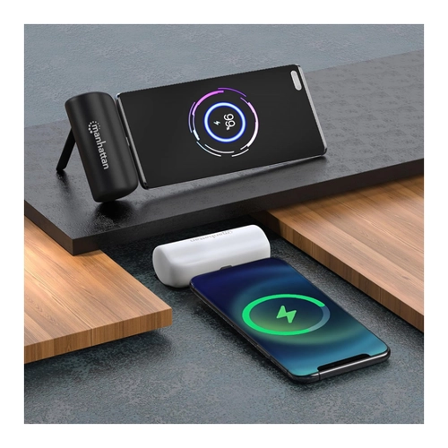 Bild von Manhattan Powerbank 5000 mAh mit integriertem USB-C-Stecker