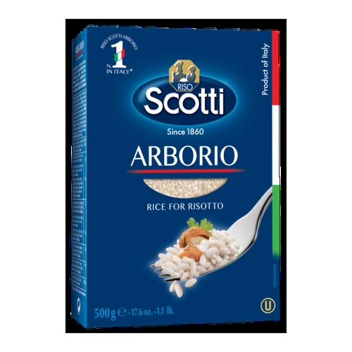 Bild von Riso Scotti Arborio Riso per Risotto 500g – Der ideale Reis für Ihr Risotto