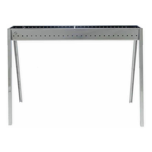 Bild von Lisa Milano 100 - Kabelkanal und Holzkohlegrill aus Edelstahl