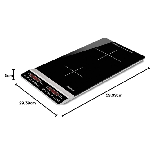 Bild von G3Ferrari Induktions-Kochfeld doppelte Induktionsplatte DINAMIKO DUO G10138