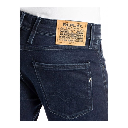 Bild von Replay Herren Jeans Anbass Slim-Fit mit Power Stretch, Grau (Dark Grey 097)