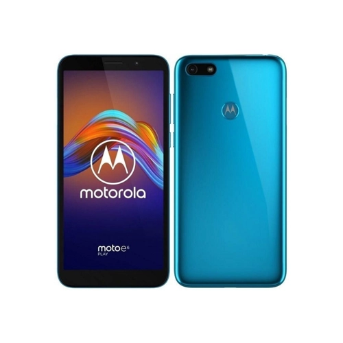 Bild von Motorola Moto E6 Play XT2029-2 32GB Ocean Blue + Kitsound Boomcube Smartphone