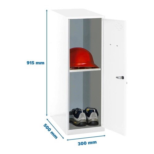 Bild von Simonrack Spind SIMONLOCKER DISM weiß – Der ideale Schrank für Ihre Werte