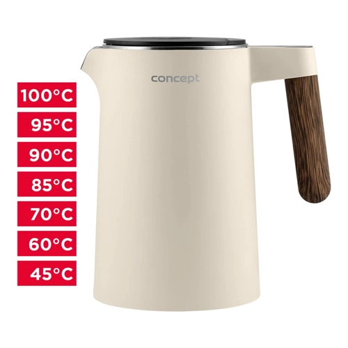 Bild von Concept RK3302 Wasserkocher mit Temperaturregelung