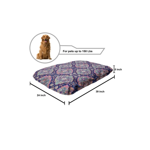 Bild von ABAKUHAUS Ethnisch Haustierbett - Boho Bunte