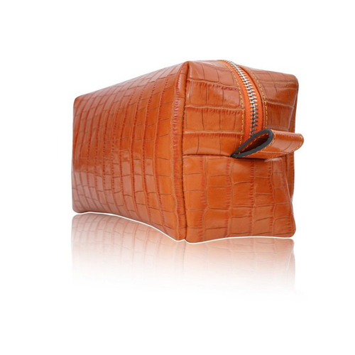Bild von John Phillip Handgefertigte Leder Kulturtasche – Die perfekte Reisebegleitung