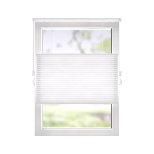Bild von Cocoon Home Plissee Jalousien 40x130 - Lichtdurchlässig, Weiß