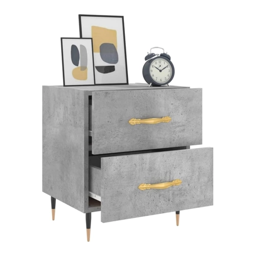 Bild von Moderne Nachttische im Grau Sonoma Stil