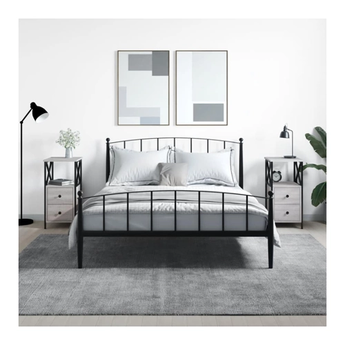 Bild von Produktcheck: vidaXL Nachttisch 2 STK. – Beistelltisch mit Stauraum