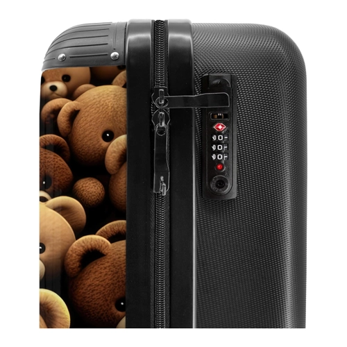 Bild von NoBoringSuitcases.com Kinderkoffer Teddybär