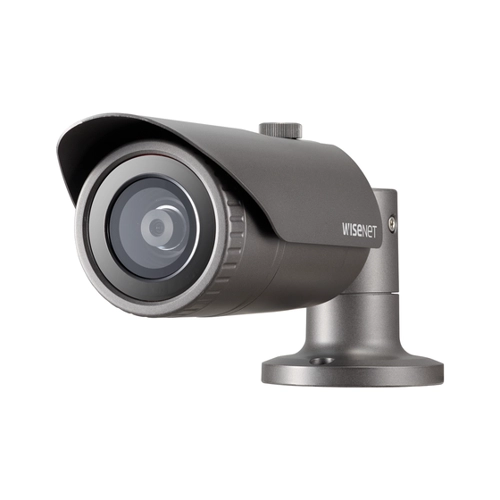Bild von Hanwha QNO-6012R1 Bulletkamera – Hochwertige Überwachungslösung für den Außenbereich