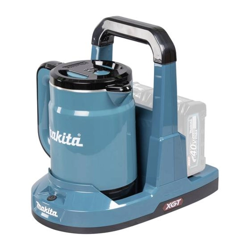 Bild von Makita Akku-Wasserkocher KT001GZ – Flexibler Begleiter für unterwegs