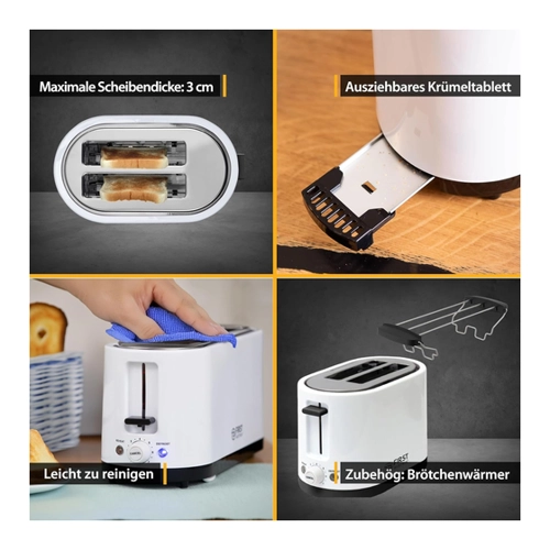 Bild von TZS First Austria FA-5368-5 - Doppel Langschlitz Toaster