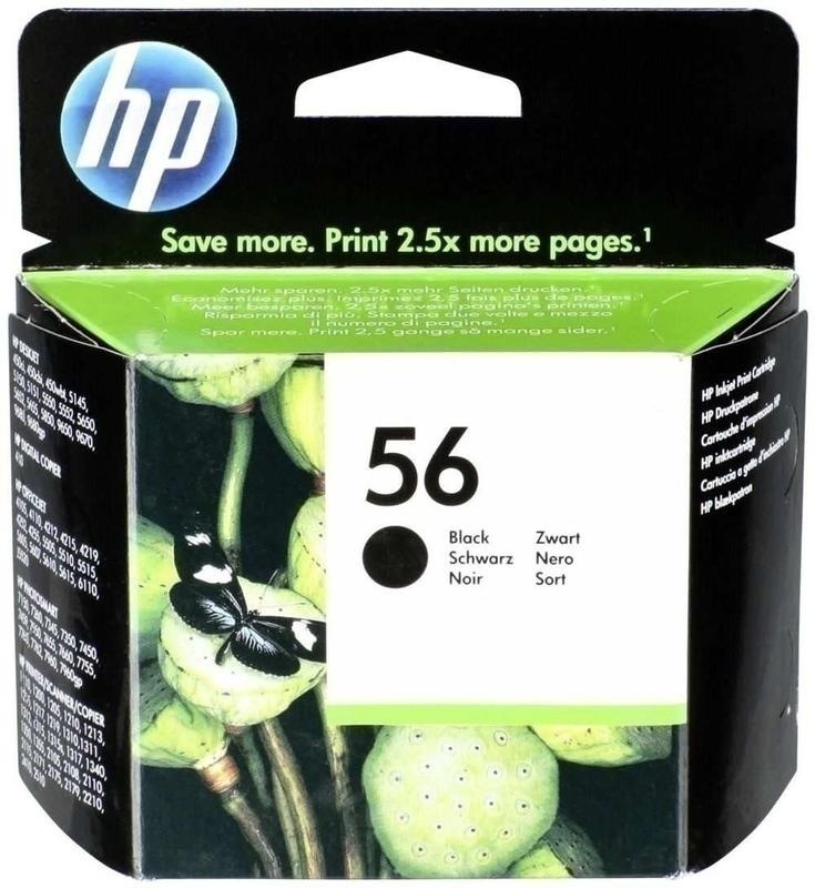 Bild von HP Nr.56 Tinte Schwarz - Eine hochwertige Option für Ihren Tintenstrahldrucker