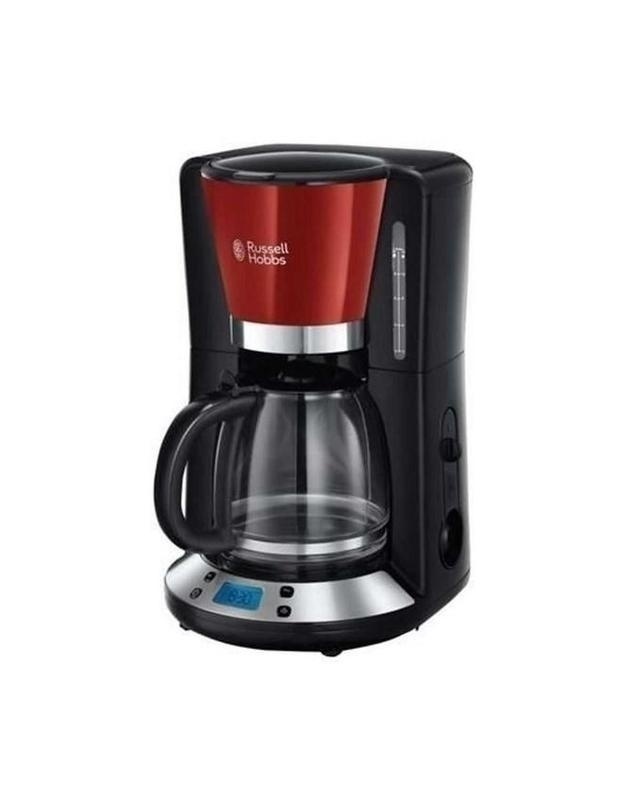 Bild von Russell Hobbs Colours Plus+ Flame Red Digitale Glas-Kaffeemaschine: Eine stilvolle und funktionale Bereicherung für Ihre Küche