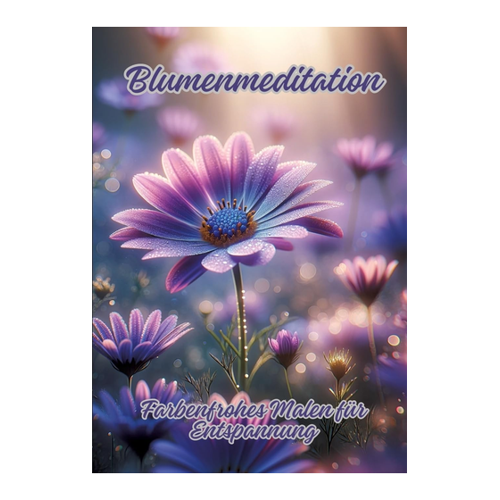 Bild von Kluge, Diana: Blumenmeditation – Farbenfrohes Malen für Entspannung