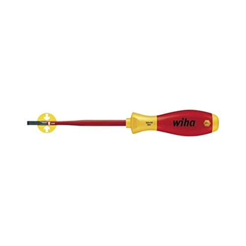 Bild von Wiha Schlitz 35501 Schraubenzieher 236 mm Gelb, Rot