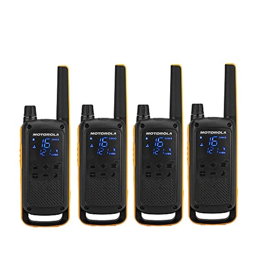 Bild von Motorola - Talkabout T82 Extreme Quad Pack Funkgerät 16 Kanäle Schwarz, Orange