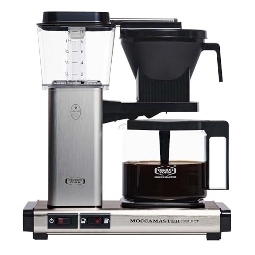 Bild von Moccamaster KBG Select Filterkaffeemaschine alu gebürstet