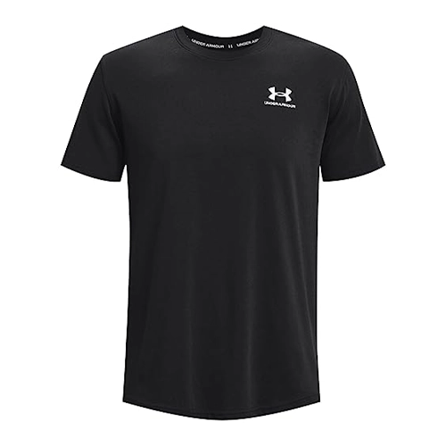 Bild von Under Armour Logo EMB Heavyweight T-Shirt Herren in schwarz, Größe: S