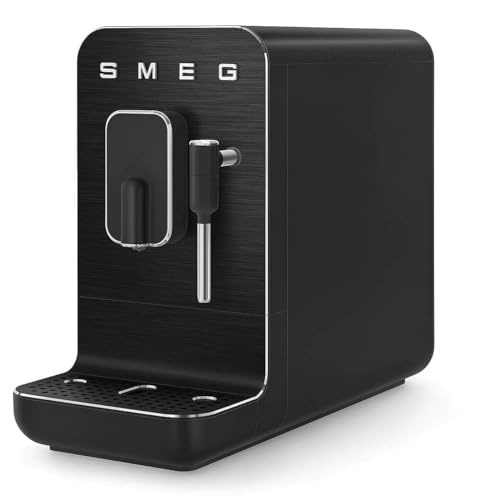 Bild von SMEG Kaffeevollautomat, Schwarz, 50's Style