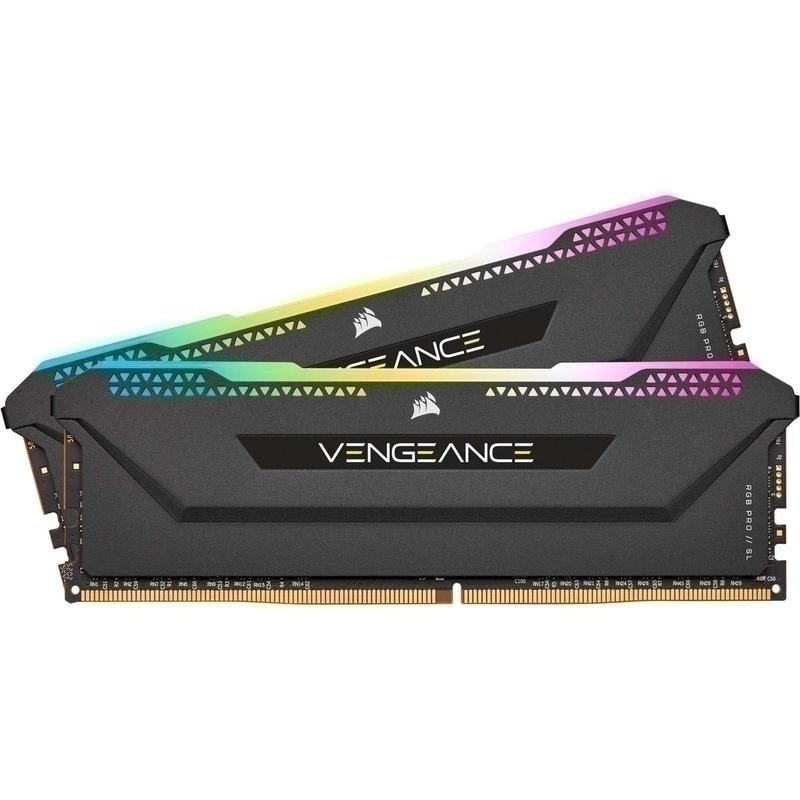 Bild von DIMM 16 GB DDR4-3200 (2x 8 GB) Dual-Kit | Arbeitsspeicher Corsair Vengeance RGB Pro SL