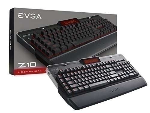 Bild von EVGA EVGA Z10 802-ZT-E101-KR Gaming-Tastatur, rote Hintergrundbeleuchtung LED, Onboard LCD Display, Makro Gaming Tasten im Test