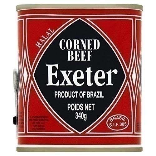 Bild von Exeter Halal Corned Beef - Köstliches Fleisch in Dosen