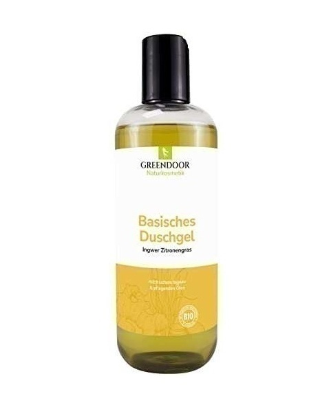 Bild von GREENDOOR Basisches Duschgel Ingwer Zitronengras - Biologisch abbaubar und pH basisch