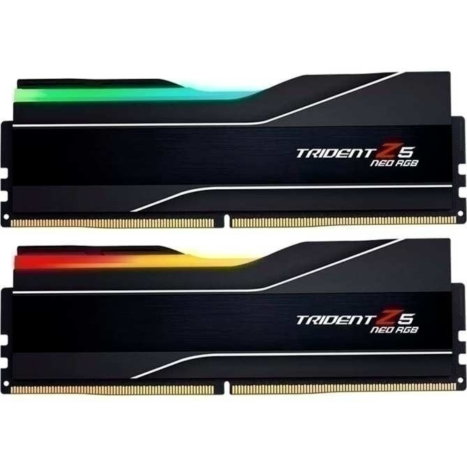 Bild von DIMM 96 GB DDR5-5600 (2x 48 GB) Dual-Kit | Arbeitsspeicher von G.Skill Trident Z5 Neo RGB Serie