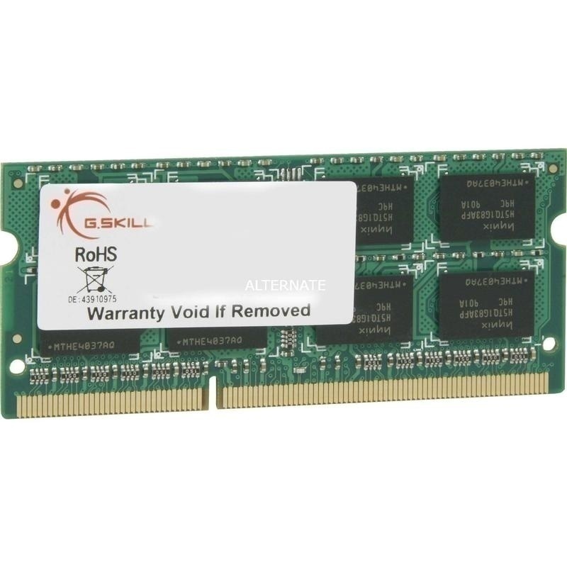Bild von SO-DIMM 4 GB DDR3-1600 (1x 4 GB) | Arbeitsspeicher - G.Skill F3-12800CL11S-4GBSQ