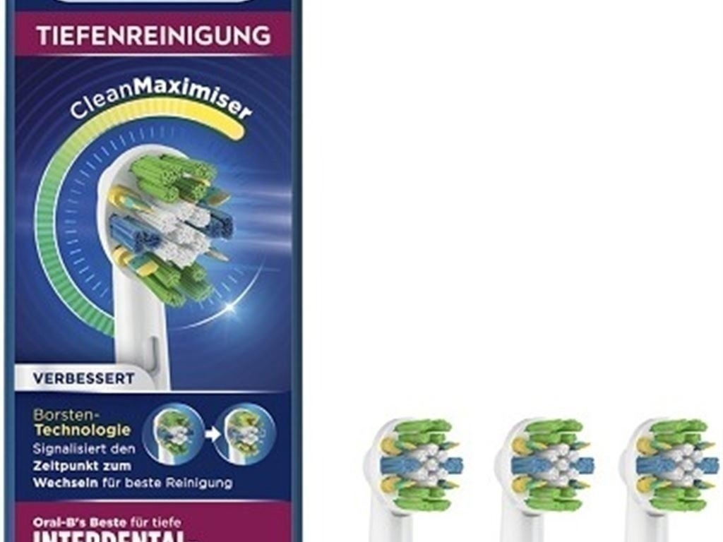 Bild von Braun Oral-B Tiefenreinigung CleanMaximizer 3er Packung