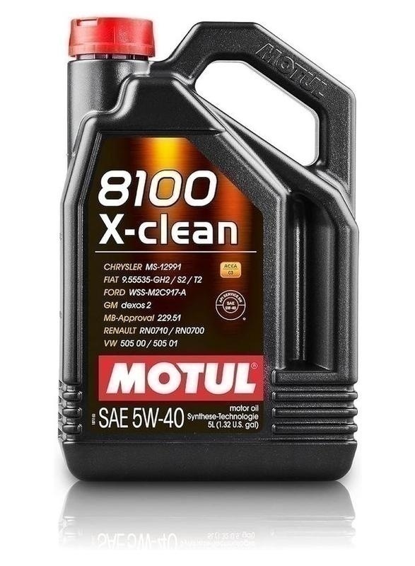 Bild von Motul Deutschland GmbH Motoröl 8100 X-CLEAN 5W-40 5L