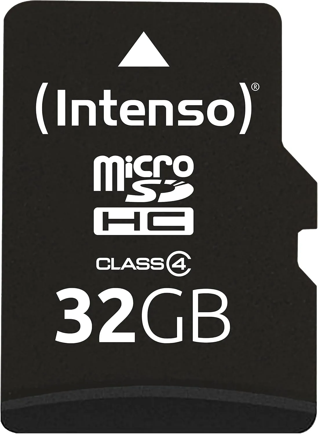 Bild von Intenso microSDHC 32GB Class 4 Speicherkarte mit SD-Adapter in Schwarz
